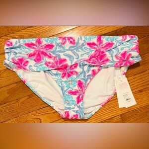 🆕 LILLY PULITZER LAGOON SARONG HIPSTER BOTTOM